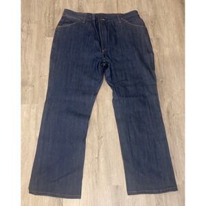 Red Kap Mens Dungaree Jeans Dark Wash Indigo Work Pants 42x32 NWOT